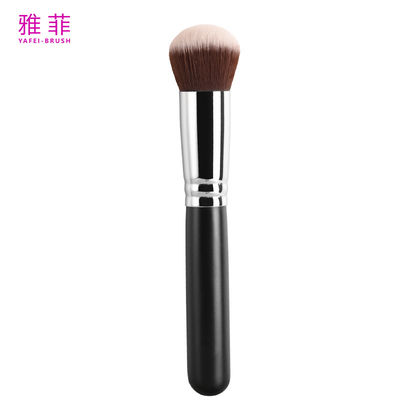 kopen A19 Professionele houten handvat Cosmetische Foundation Borstel Custom Logo online vervaardiging