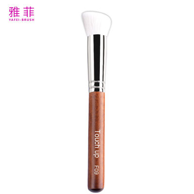 kopen F09 Fluffy Dense White Natural Goat Hair Make-up Brush Powder Make-up Brush online vervaardiging