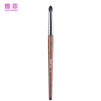kopen TOUCH UP 12 Professionele Vingerstippelsvlek enkelvoudige natuur haar Houtborstel Oogschaduw Blending Custom Private Label online vervaardiging