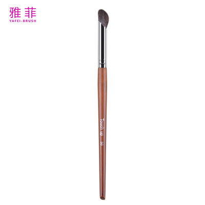 kopen TOUCH UP 30 neus schaduw borstel Custom Logo Dierenhaar Koper Ferrule Houten handvat Premium kwaliteit OEM ODM Factory online vervaardiging