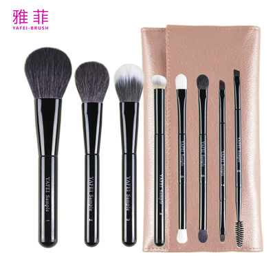 kopen 286A18508 8 stukken professionele make-up borstel set met zak Contour Powder Concealer Blush online vervaardiging