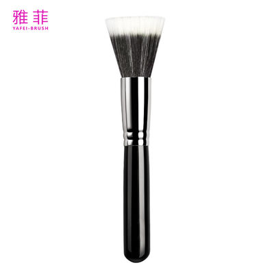 A06 Duurzame koperen schermborstel blusher met zacht synthetisch haar