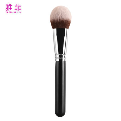 A08 Gekrompen nylon haar Ronde hoofd make-up borstel Synthetische cosmetische borstel Aanpasbaar