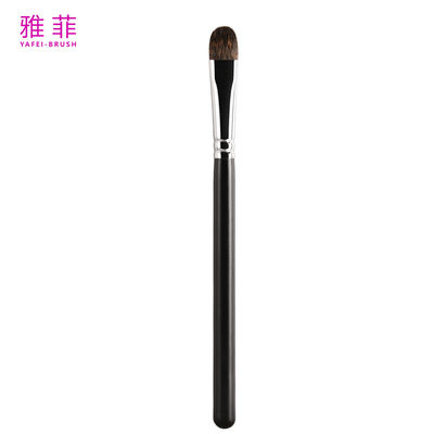 A41 Op maat gemaakt Zwart eekhoornhaar Flat Eye Shadow Brush Luxe Elegante