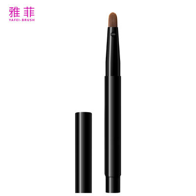 A83 Draagbare kegelvormige lippenmaquillage borstels enkelstofdichte lippenstiftmaquillage borstel