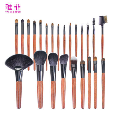 204A14024 24pcs professionele make-up borstel set OEM ODM met make-up tas fabriek