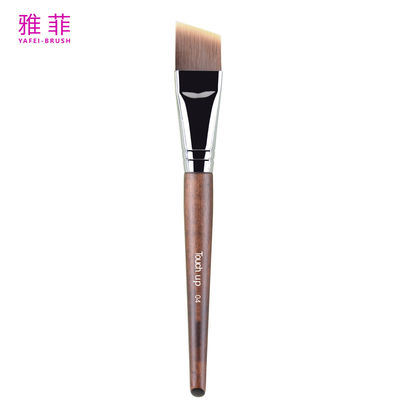TOUCH UP 04 Foundation Brush Synthetisch haar koper Multifunctionele hoek make-up borstel fabrikant