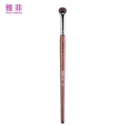 TOUCH UP 24 Professionele maanvormige Precise Ultra Thin Eyeliner Borstel Custom Logo Synthetisch Haar Met Logo