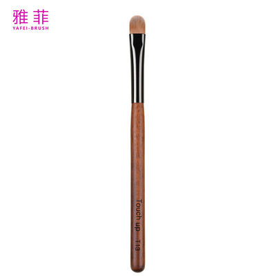 T13 Op maat gemaakt 100% Kolinsky Sable Pure Eyeshadow Make-up Schoonheidsinstrument Hout Handle Natuurlijk Haar