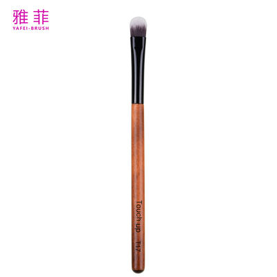 T17 Aanpassing Private Label Onder Oog Vlek Verbergen Ovale Oog Concealer Vegan Synthetische haar make-up borstel