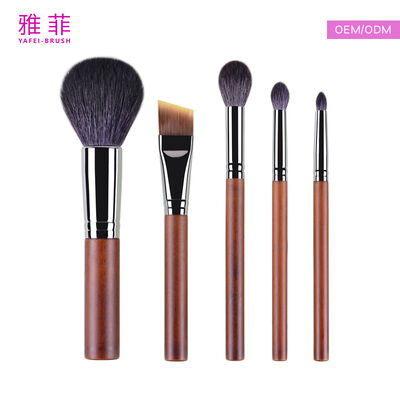 Medium Tongue-Shaped Classic Sable Hair Blending Brush, OEM/ODM Services Available-Product Code: Y12