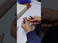 Elegante make-upborstels Schoonheidsinstrument